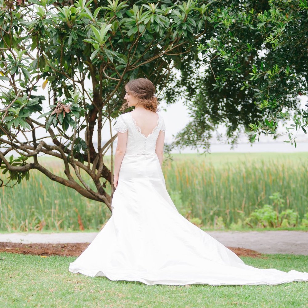 Wedding Dress Size 2 - Picture 2 of 5